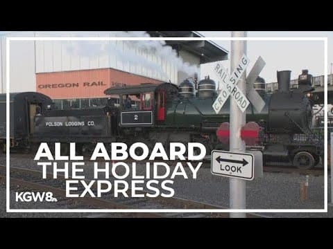 Oregon Rail Heritage Museum kicks off annual 'Holiday Express' train rides