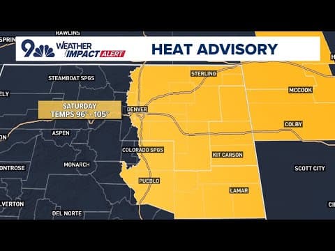 Extended forecast | High heat and fire danger Saturday